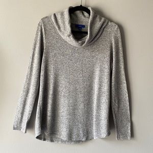Apt 9 - long sleeve lightweight turtle neck sweater